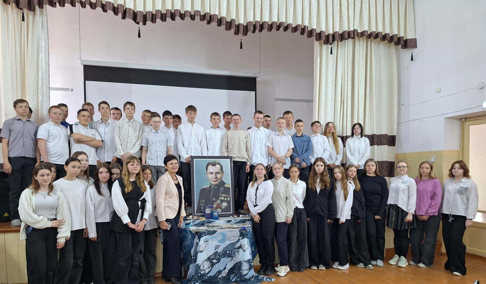 Мероприятие, посвященное году 90-летия со дня рождения Германа Степановича Титова.